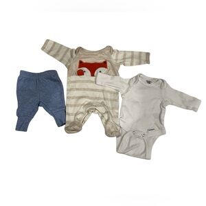 Bundle of 3 Preemie Clothes